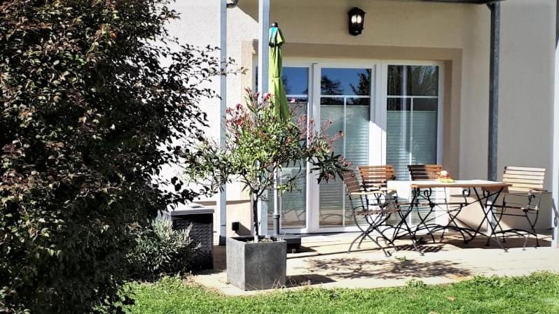 Meißen Ferienhof Graefe - 3-Seiten Hof Mit Grossem Garten, Pool & Sauna מראה חיצוני תמונה